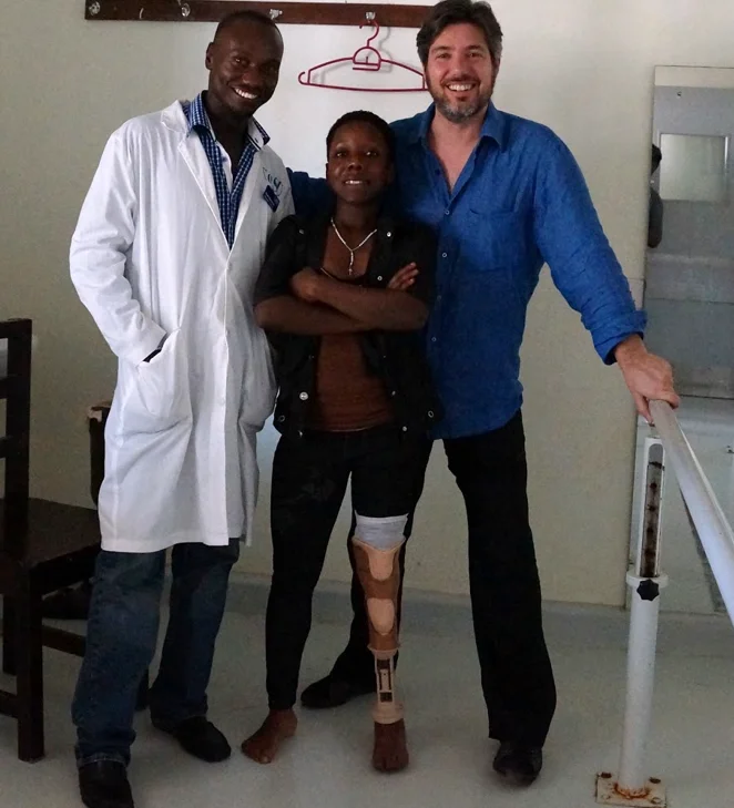 Patient with new prosthetic