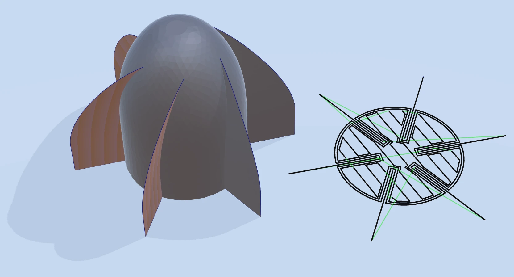 Open sheet surface editing