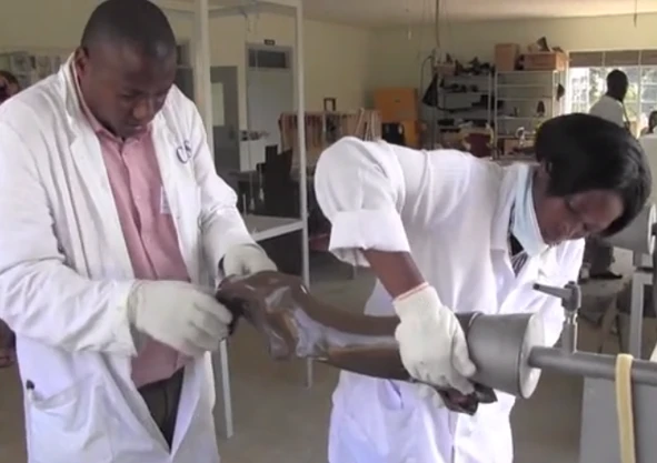 Traditional socket making process - step 3